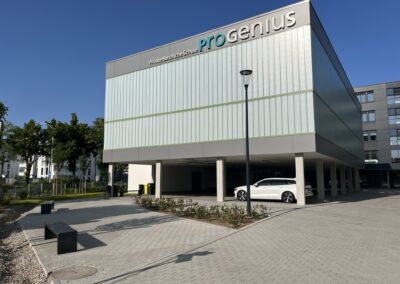 Erweiterung Privatschule „ProGenius“ und Neubau Einfeldsporthalle in Darmstadt